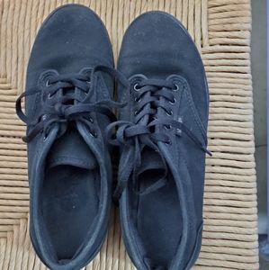 Vans Women's Sz 7.5 Black Low Tops